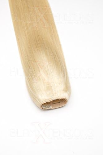 Accessories G Elegant Half Wig Half Wig Stylish Wig 50 cm – Clip in Remy Human Hair Extensions Various Colours