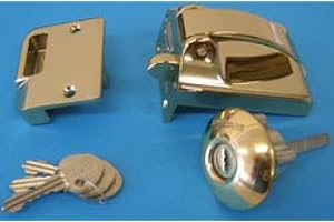 MUL-T-LOCK Ingersoll Rim Auto Deadlock Brass