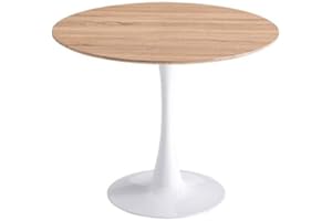 Ventamueblesonline Mesa Redonda Ibiza White ø90 Cm