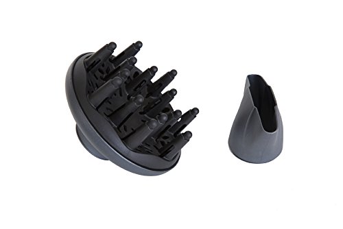 CARRERA 531 Ionen Haartrockner mit Diffusor + Stylingdüse | Leistungsstarke 3,2 PS / 2.400 Watt für perfekte Frisuren | 3 Heizstufen & 2 Geschwindigkeitsstufen - 6