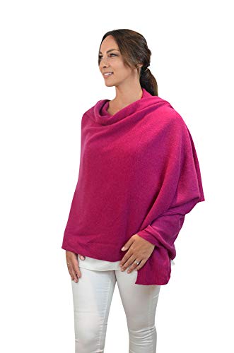 Mimi & ThomasBlack 100% Pure Cashmere Scarf Shawl Travel Wrap Large Stole