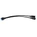MagiDeal USB 3.0 Housing MotherBoard 20 Pin Female to Female 25cm Extension Cable RS.800.00