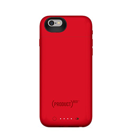 Mophie Juice Pack Plus recargable bater  a externa de funda  2 750 mAh  para Apple iPhone 6 rojo