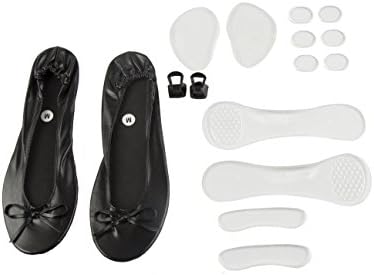 Wedding Mates night out survival footcare kit (Medium (6-7) UK, Black)