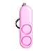 Produktbild Persönliche Selbstverteidigung Sicherheitsalarm Schlüsselbund Sicherheit Selbstverteidigung Panik Vergewaltigung Alarm mit LED Taschenlampe Tasche (Pink)