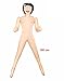 Price comparison product image Inflatable Blow Up Female Male 3D Face Doll Men Women Girls Hen Stag Night Party by Henbrandt (INFLATABLE BLOW UP FEMALE DOLL (Design 02))