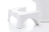 Toilettenhilfe Squatty Potty Ecco in Weiß, 19cm - 4