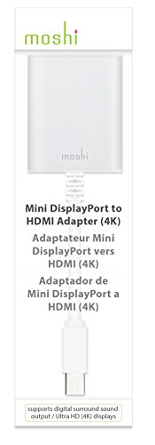Moshi Mini DisplayPort auf HDMI Adapter (4K) silber - 6