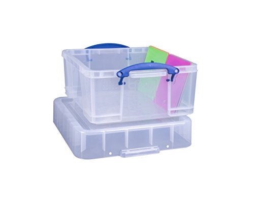 Really Useful Box X-Large 18 Liter Vinyl Aufbewahrungsbox, transparent - 2