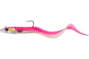 Savage Gear Conger EEL - Ultimativer Raubfischköder, mehrere Farben, 50g-200g, Meeresköder, Heilbuttköder, Gummifisch, Jig-Köder