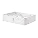 IKEA SKUBB Box with compartments, chest of drawers or wardrobe storage organization units for PAX , white