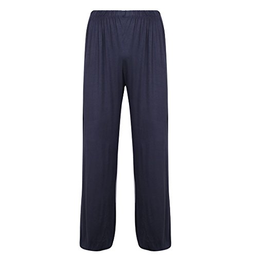 TOOGOO(R) Pantalones de yoga Pantalones bombachos modales sueltos pantalones de sudor de corredores de haren tai chi casa Tanto hombres como mujeres-gris oscuro, XXXL