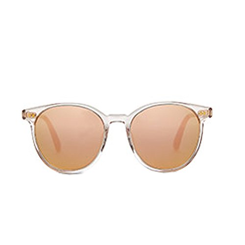 Preisvergleich Produktbild Toms Bellini 10011375 Herren Klarer Rahmen Rosa Spiegel Runde Piloten Sonnenbrille