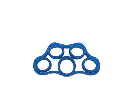 Preisvergleich Produktbild GOOTUOUOU Gootuouu Fingerdehner, Handgriffstärker, Fingerwiderstandsbänder, Fingertrainer, Silikon, Dark Blue,Dark Blue, 7.5x4x1.3cm