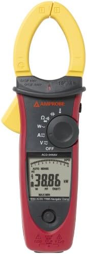 AmprobeACDC-54NAV Clamp Meter with Temperature, 1000A AC/DC Navigator