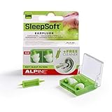 Alpine SleepSoft Bouchons d'oreilles pour dormir Blanc