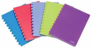 Atoma Trendy Ft 21 x 29.7 cm (A4) Notebook, Ruled 8 mm Pack of 10unité (S)