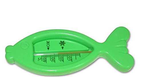 Fish Baby Bath Thermometer Floating Baby Bath Thermometer (Green)