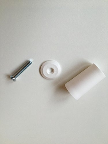 8 x Anschlagpuffer Stopper für Rollladen 40mm in weiß Anschlagstopper - 4