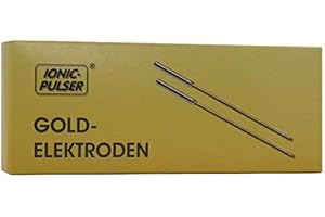 SMARTPOORER Electrodos de oro maciza para Ionic pulser® Oro Establecer coloidal