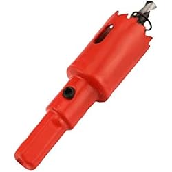 Leoboone M42 1pc Ouvre-foret Scie-cloche 18 mm pour scie cloche en aluminium, fer, acier inoxydable, plaque métallique