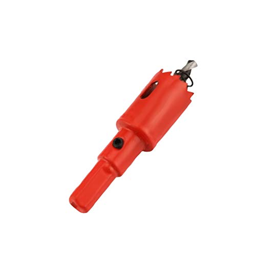 Leoboone M42 1pc Ouvre-foret Scie-cloche 18 mm pour scie cloche en aluminium, fer, acier inoxydable, plaque métallique