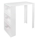 Dank der mitgelieferten Montagematerialien und Aufbauanleitung lässt sich dieser Tisch von 2 Personen einfach und schnell montieren.