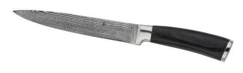 Wakoli 6er Damastmesser Set – Japanischer Damaststahl VG-10, Pakka - 5