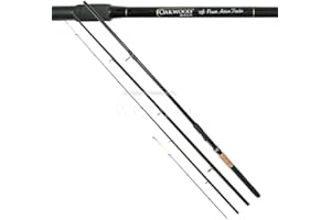 Oakwood Match/Carp Feeder/Quiver Fishing Rod 3PC 10ft + Spare Tip