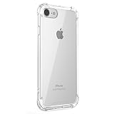JEPER Funda iPhone 6 6S Carcasa Silicona Transparente Protector TPU Airbag...