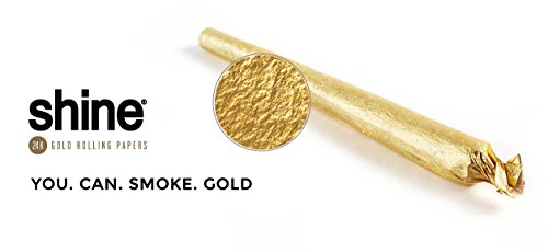 Shine 24k Gold Rolling Papers – Cone pre-rolled – 1x Gold Blunt Paper – Hochwertiges Blättchen schon vorgerollt - 4