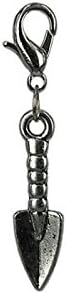 Charm shovel in steel by Charming Charms. Free shipping up to 30£