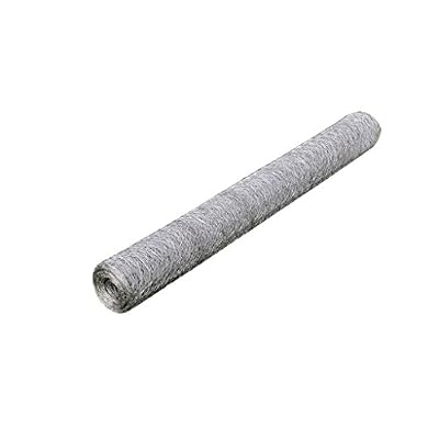 vidaXL Grillage galvanisé à mailles hexagonales 50cm x 25 m 0,75mm