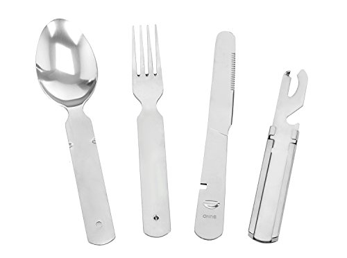 Bundeswehr Essgeschirrset Essbesteck + BW Aluminium Kochgeschirr + Edelstahltasse - 5