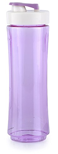 Standmixer Universalmixer Smoothie Mixer Blender Zerkleiner Ice Crusher 300 Watt Farbe Violett 2 Trinkflaschen - 4