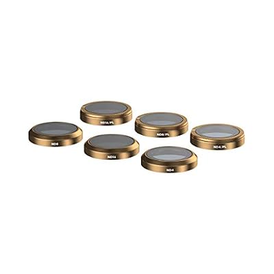 Polar Pro M2Z-CS-6PK - filtre 6-Pack - filtres pour DJI Mavic 2 Zoom - cinéma série Mavic 2 filtres