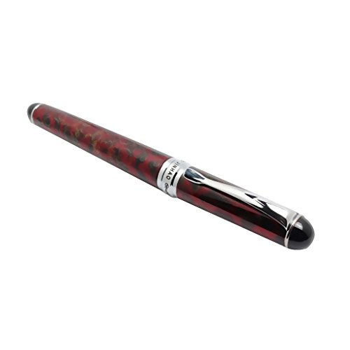 MagiDeal Neue Feine Rote Eis Medium Feder Füllfederhalter JINHAO X750 - 4