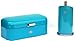 Produktbild Wesco Grandy Brotkasten + Küchenrollenhalter im Set, Farbe: türkis