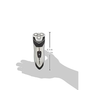 Paul Anthony Pro Series 3 Titanium Mens Cordless Rotary Shaver / 3 Titanium Steel Flexible Heads / 40 Minute Usage… - Image 5