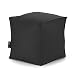 Produktbild Bonao 10 Farben Pouf Puf Sitzsack Puff weich in ECO LEDER UND PERLEN von polisitorlo Mis.40 x 40 x 40 schwarz
