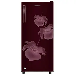 Kelvinator 190 litres 2 Star Single Door Refrigerator Refrigerator, Maroon Red KRDA210MRP