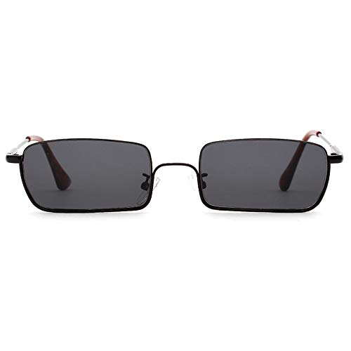 Preisvergleich Produktbild AAMOUSE Sonnenbrillen Männer rechteckige Sonnenbrille Frauen Platz rot Retro schwarz Frau Sonnenschirm für männer Unisex Brille