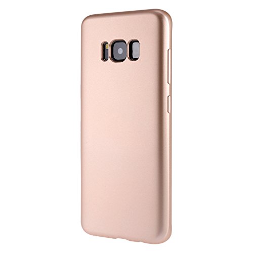 Funda Samsung Galaxy S8 Plus   ivencase Carcasa TPU Gel Silicona Suave Flexible Tapa Anti-rasgu  os Case Cover para Samsung Galaxy S8 Plus - Oro
