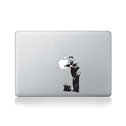 Banksy Doctor Health Check Aufkleber fur Macbook (13/15), Laptop oder Gitarre