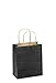 Produktbild Papiertragetasche, Kordelgriff 15x18cm schwarz