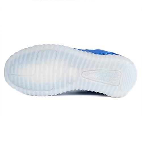 LED leuchtende bunte Sneaker Turnschuhe Unisex Kinder Jungen Mädchen USB Auflade Sportschuhe leichte Schuhe 1832 - 5