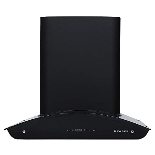 Faber 60 cm 1500 m3/h Heat Auto Clean Chimney (Hood Primus Energy TC HC BK 60, Black)