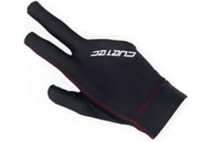 Cuetec 95-740RXL Axis Billiard Gloves - Right Hand (Black, XL)