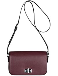 Kesslord Saffia Bicolor - Bolso al hombro de Otra Piel para mujer multicolor Bordeaux / Noir - BX/N