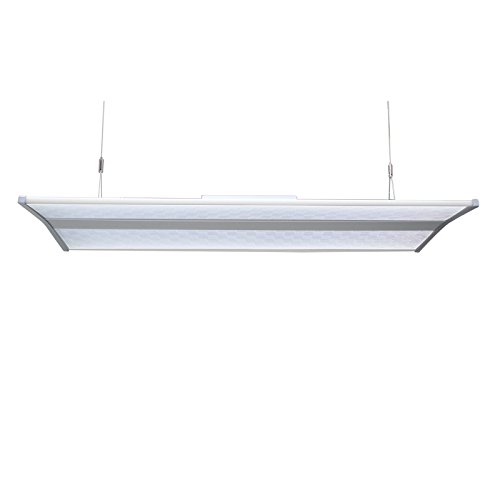 Preisvergleich Produktbild Yorbay LED Pendelleuchte Panel Esszimmer Beleuchtung Hängeleuchte Büro Arbeitszimmer Deckenbeleuchtung mit Befestigungsmaterial (300x800mm 40W)